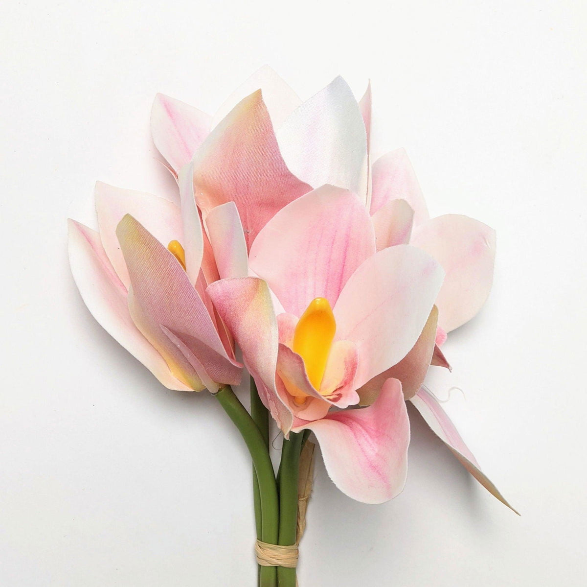 Fractalon Premium Faux Pink Orchid Bouquet