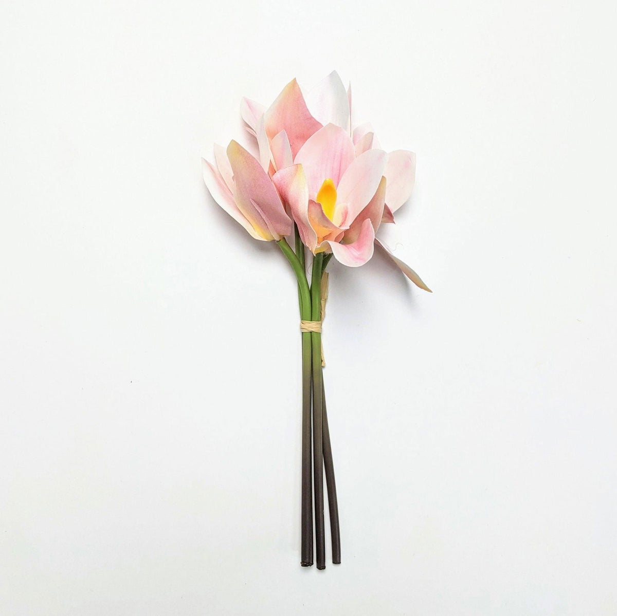 Fractalon Premium Faux Pink Orchid Bouquet